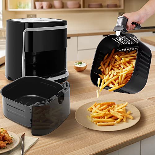 Aigostar Air Fryer Oven with APP Smart Control, Air Fryers Home Use 1900W  with Onilne Recipes & Cookbook, 8 Presets, XXL 7L Large Capacity for  Healthy Oil Free & Low Fat Cooking